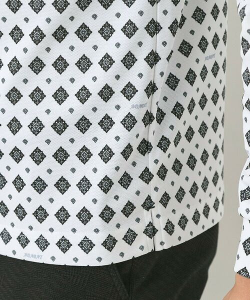 adabat / アダバット ポロシャツ | 【UVカット・吸水速乾】アスコットプリント長袖ポロシャツ | 詳細21