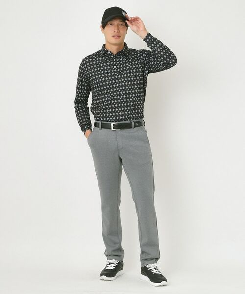 adabat / アダバット ポロシャツ | 【UVカット・吸水速乾】アスコットプリント長袖ポロシャツ | 詳細8