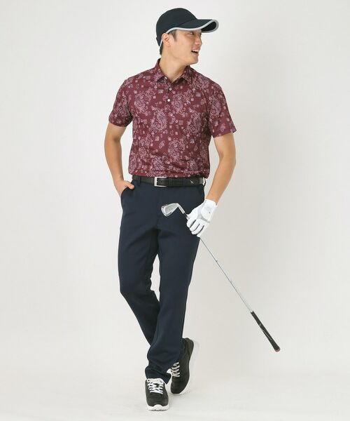 adabat / アダバット ポロシャツ | 【UVカット・吸水速乾】デジタルペイズリーポロシャツ | 詳細13