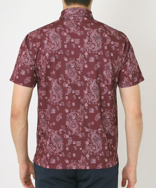 adabat / アダバット ポロシャツ | 【UVカット・吸水速乾】デジタルペイズリーポロシャツ | 詳細17