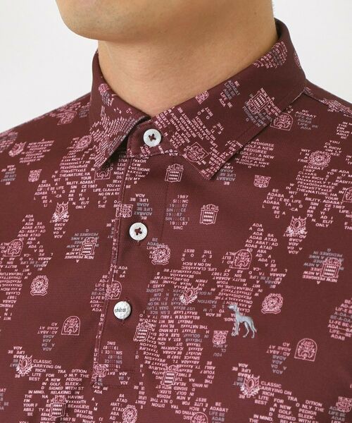 adabat / アダバット ポロシャツ | 【UVカット・吸水速乾】デジタルペイズリーポロシャツ | 詳細18