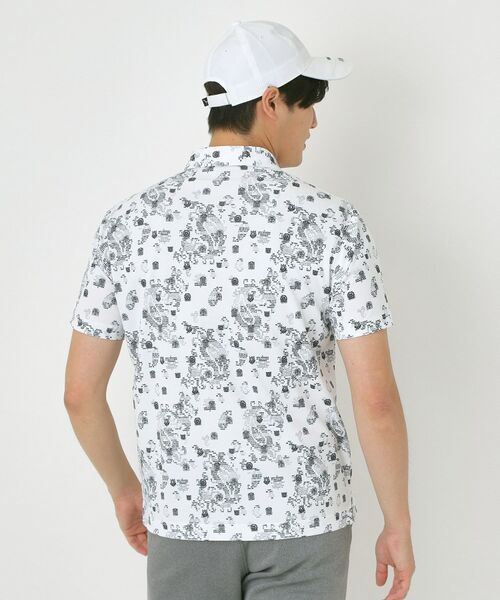 adabat / アダバット ポロシャツ | 【UVカット・吸水速乾】デジタルペイズリーポロシャツ | 詳細2