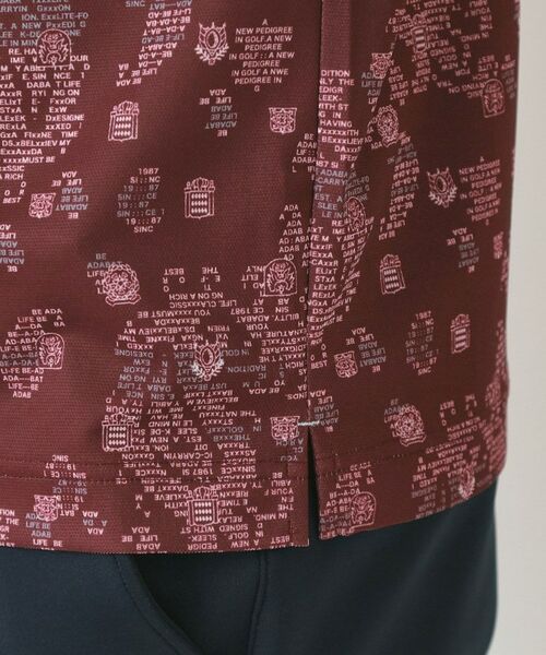 adabat / アダバット ポロシャツ | 【UVカット・吸水速乾】デジタルペイズリーポロシャツ | 詳細20