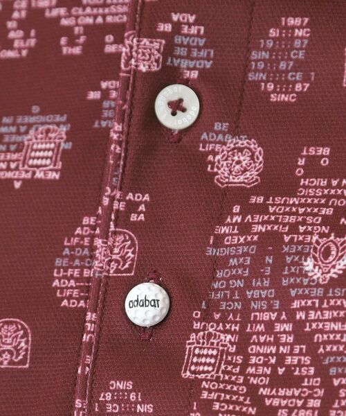 adabat / アダバット ポロシャツ | 【UVカット・吸水速乾】デジタルペイズリーポロシャツ | 詳細21