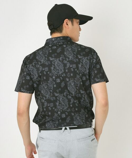 adabat / アダバット ポロシャツ | 【UVカット・吸水速乾】デジタルペイズリーポロシャツ | 詳細6