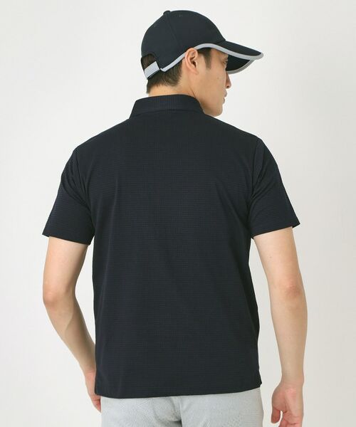 adabat / アダバット ポロシャツ | 【吸水速乾】千鳥ジャカードポロシャツ | 詳細1