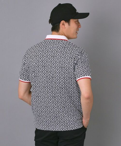 adabat / アダバット ポロシャツ | 【新レーベル ADABAT NAVY】遮熱 フルールドリスポロシャツ | 詳細2