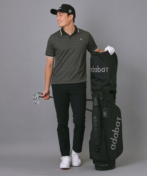 adabat / アダバット ポロシャツ | 【新レーベル ADABAT NAVY】遮熱 フルールドリスポロシャツ | 詳細8
