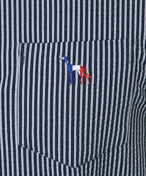 adabat / アダバット ポロシャツ | 【新レーベル ADABAT NAVY】吸水速乾 サッカーストライプポロシャツ | 詳細12