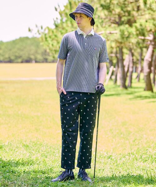 adabat / アダバット ポロシャツ | 【新レーベル ADABAT NAVY】吸水速乾 サッカーストライプポロシャツ | 詳細22