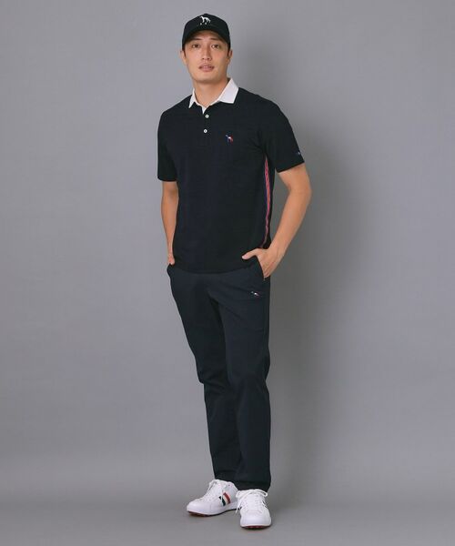 adabat / アダバット ポロシャツ | 【新レーベル ADABAT NAVY】吸水速乾 サッカーストライプポロシャツ | 詳細3