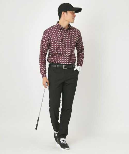 adabat / アダバット パンツ | ジオメトリックジャカードストレッチパンツ | 詳細3