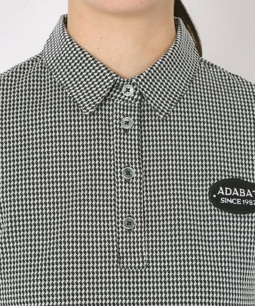 adabat / アダバット ポロシャツ | 【吸水速乾】千鳥ジャカードポロシャツ | 詳細12