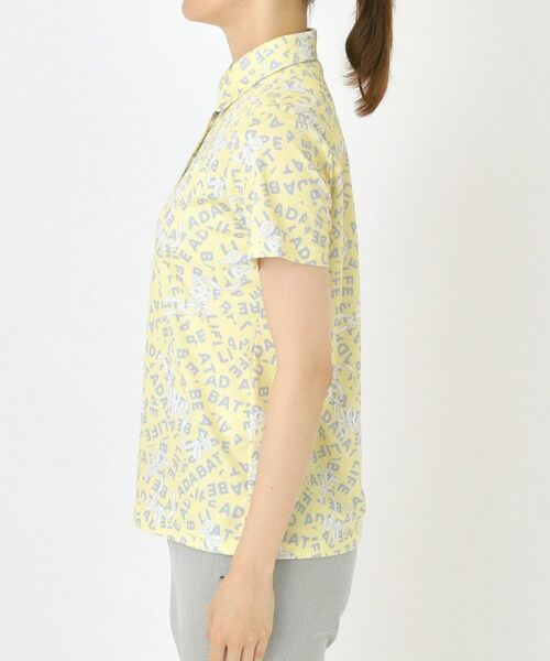 adabat / アダバット ポロシャツ | 【吸水速乾】リボンロゴプリントポロシャツ | 詳細11