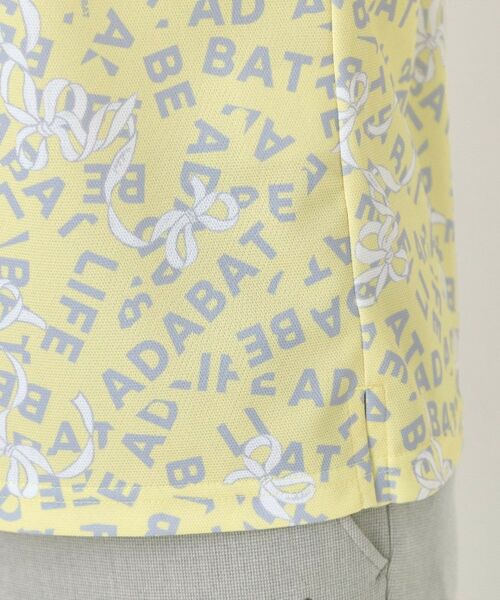 adabat / アダバット ポロシャツ | 【吸水速乾】リボンロゴプリントポロシャツ | 詳細16
