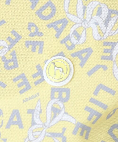 adabat / アダバット ポロシャツ | 【吸水速乾】リボンロゴプリントポロシャツ | 詳細17