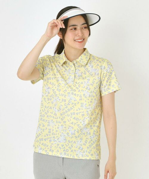 adabat / アダバット ポロシャツ | 【吸水速乾】リボンロゴプリントポロシャツ | 詳細18