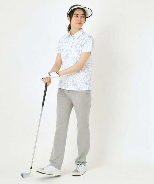 adabat / アダバット ポロシャツ | 【吸水速乾】リボンロゴプリントポロシャツ | 詳細4