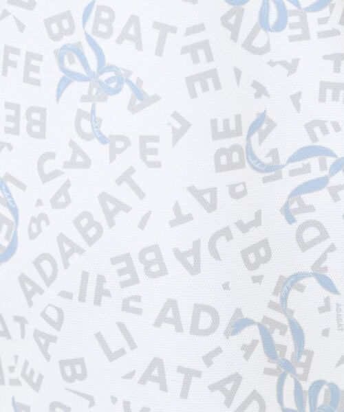 adabat / アダバット ポロシャツ | 【吸水速乾】リボンロゴプリントポロシャツ | 詳細5