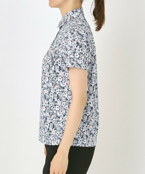 adabat / アダバット ポロシャツ | 【吸水速乾】リップルフラワープリントポロシャツ | 詳細17