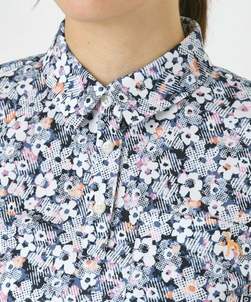 adabat / アダバット ポロシャツ | 【吸水速乾】リップルフラワープリントポロシャツ | 詳細19