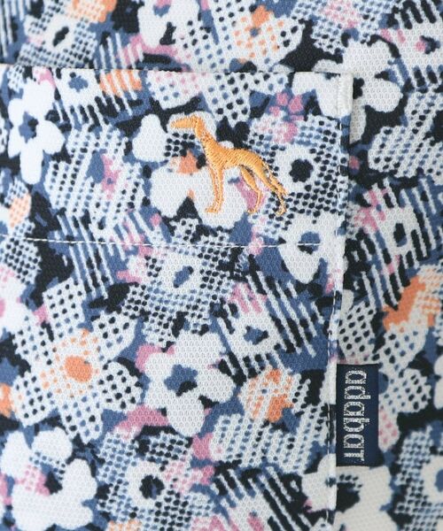 adabat / アダバット ポロシャツ | 【吸水速乾】リップルフラワープリントポロシャツ | 詳細23