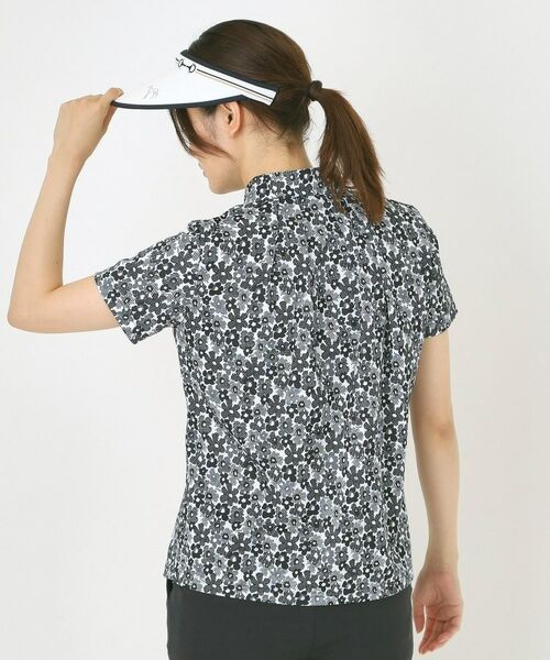 adabat / アダバット ポロシャツ | 【吸水速乾】リップルフラワープリントポロシャツ | 詳細7