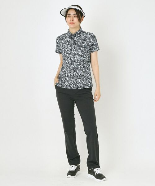 adabat / アダバット ポロシャツ | 【吸水速乾】リップルフラワープリントポロシャツ | 詳細8