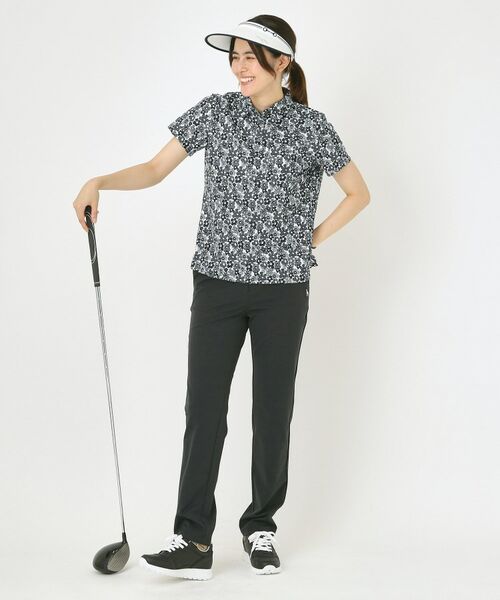 adabat / アダバット ポロシャツ | 【吸水速乾】リップルフラワープリントポロシャツ | 詳細9