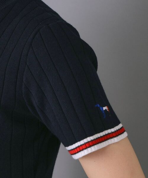 adabat / アダバット ニット・セーター | 【ADABAT NAVY】フロントロゴワイドリブモックニット | 詳細25