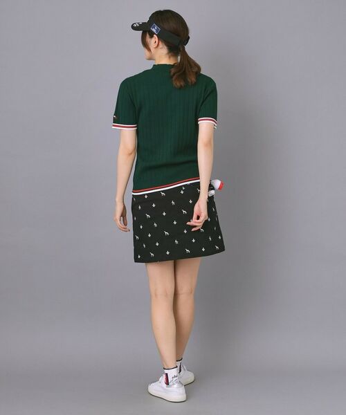 adabat / アダバット ニット・セーター | 【ADABAT NAVY】フロントロゴワイドリブモックニット | 詳細8