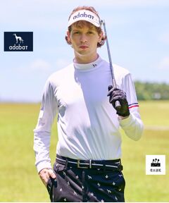 adabat / アダバット カットソー | 【新レーベル ADABAT NAVY】吸水速乾 マルチインナーモックネックT
