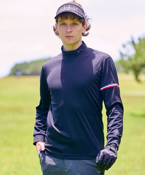 adabat / アダバット カットソー | 【新レーベル ADABAT NAVY】吸水速乾 マルチインナーモックネックT | 詳細9