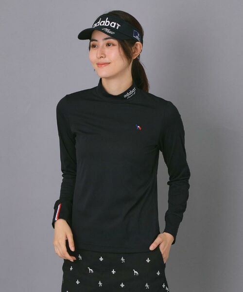 adabat / アダバット カットソー | 【新レーベル ADABAT NAVY】UVカット/吸水速乾 インナー長袖モックネックT | 詳細6