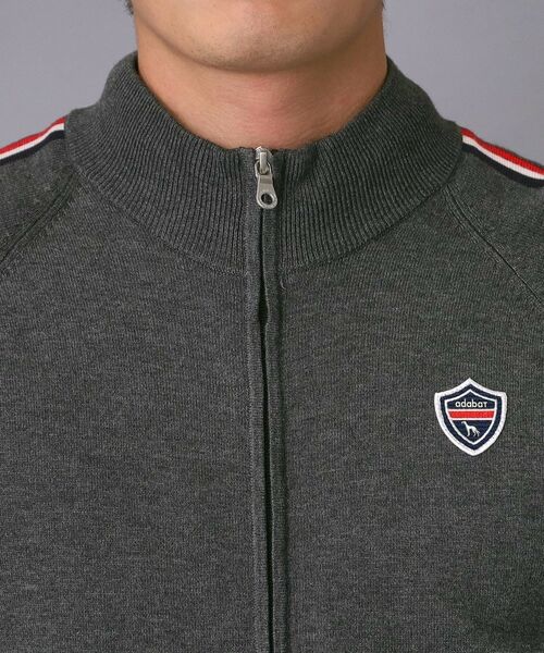 adabat / アダバット レザーブルゾン・ジャケット | 【新レーベル ADABAT NAVY】スリーブラインニットブルゾン | 詳細20