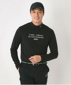 adabat / アダバット カットソー | 【吸湿発熱】メッセージロゴモックネックロンT