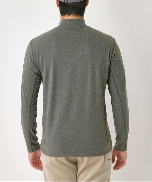 adabat / アダバット カットソー | 【吸湿発熱】メッセージロゴモックネックロンT | 詳細15