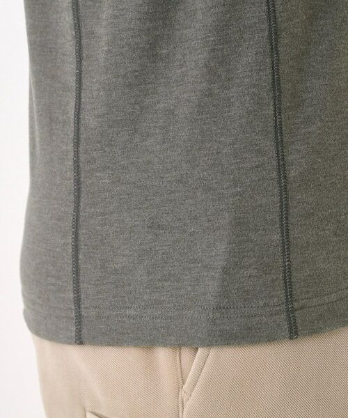 adabat / アダバット カットソー | 【吸湿発熱】メッセージロゴモックネックロンT | 詳細18