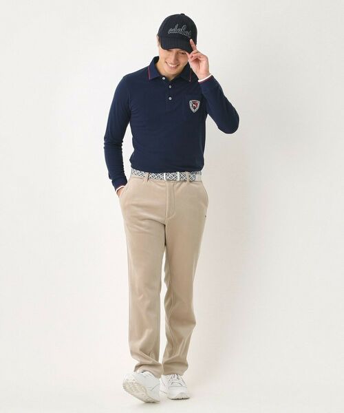 adabat / アダバット ポロシャツ | 【吸湿発熱】ポケットエンブレム長袖ポロシャツ | 詳細11