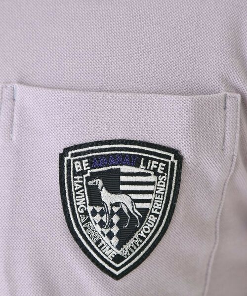 adabat / アダバット ポロシャツ | 【吸湿発熱】ポケットエンブレム長袖ポロシャツ | 詳細17