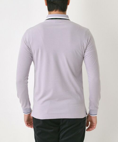 adabat / アダバット ポロシャツ | 【吸湿発熱】ポケットエンブレム長袖ポロシャツ | 詳細20