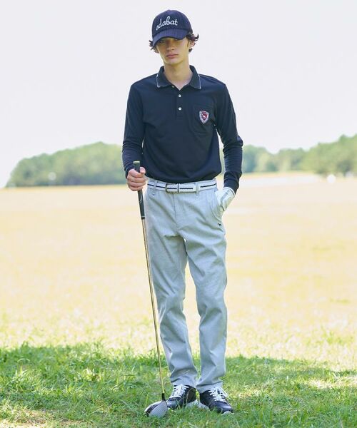 adabat / アダバット ポロシャツ | 【吸湿発熱】ポケットエンブレム長袖ポロシャツ | 詳細26