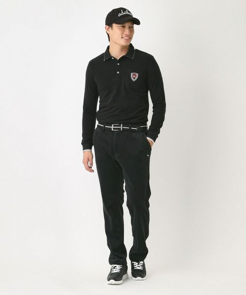 adabat / アダバット ポロシャツ | 【吸湿発熱】ポケットエンブレム長袖ポロシャツ | 詳細7