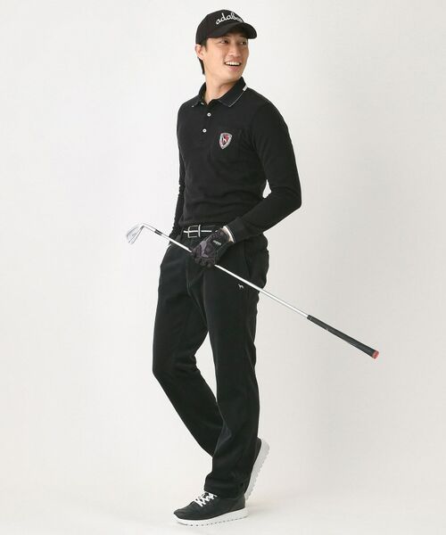 adabat / アダバット ポロシャツ | 【吸湿発熱】ポケットエンブレム長袖ポロシャツ | 詳細8