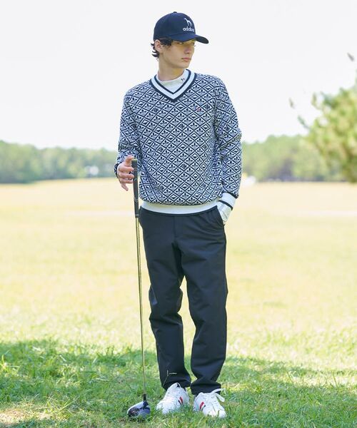 adabat / アダバット ニット・セーター | 【新レーベル ADABAT NAVY】フルールドリスVネックニット | 詳細19