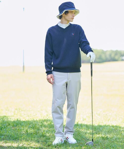 adabat / アダバット ニット・セーター | 【新レーベル ADABAT NAVY】フルールドリスVネックニット | 詳細2