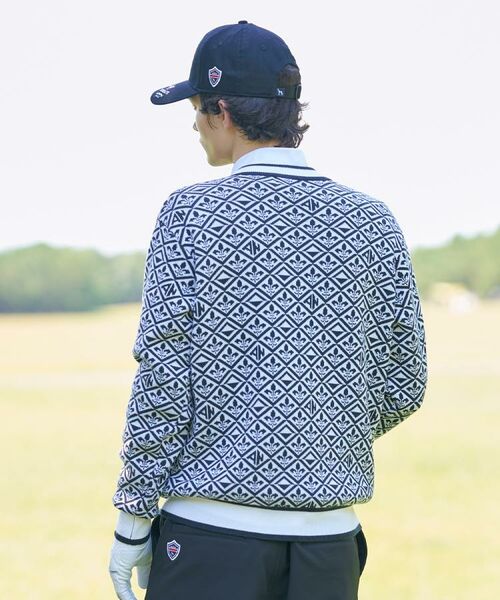 adabat / アダバット ニット・セーター | 【新レーベル ADABAT NAVY】フルールドリスVネックニット | 詳細20