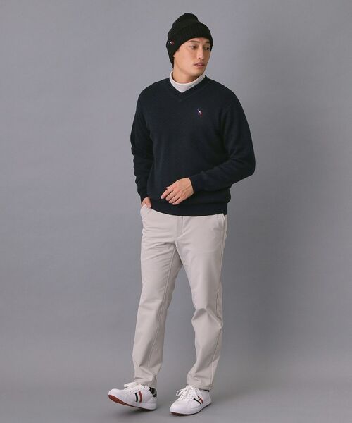 adabat / アダバット ニット・セーター | 【新レーベル ADABAT NAVY】フルールドリスVネックニット | 詳細5