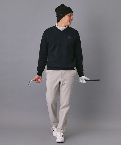 adabat / アダバット ニット・セーター | 【新レーベル ADABAT NAVY】フルールドリスVネックニット | 詳細6