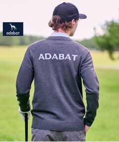 adabat / アダバット ニット・セーター | 【新レーベル ADABAT NAVY】スリーブラインセミモックニット